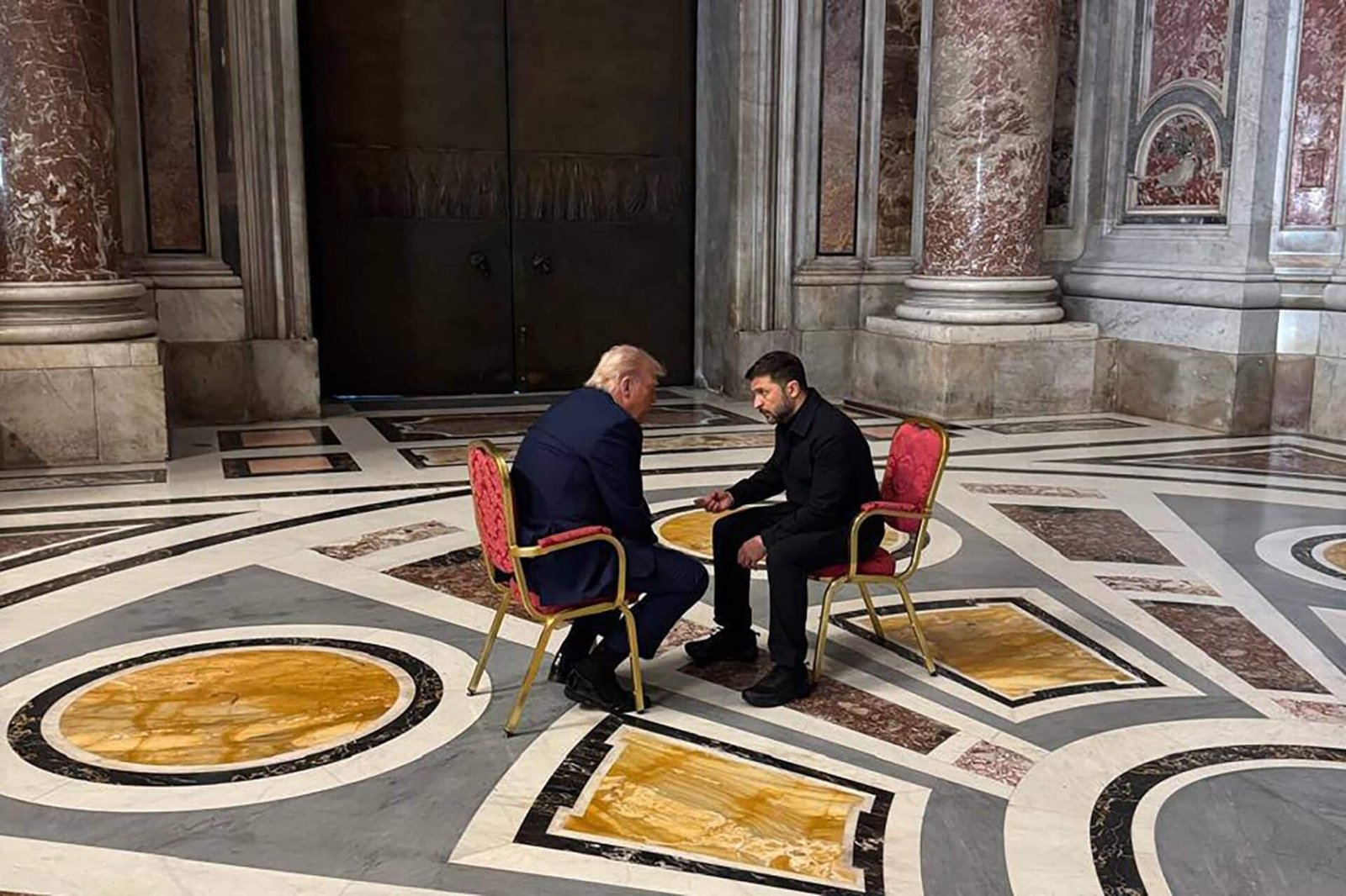 Trump, Zelenskyy meets privately before Pope's funeral

