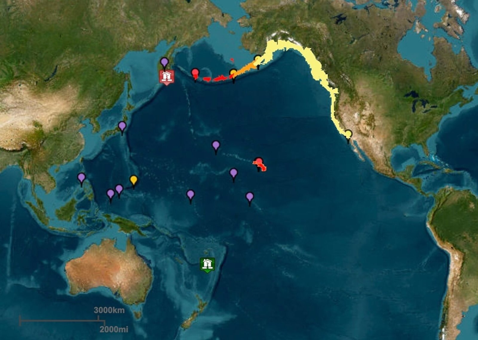 8.7 The magnitude earthquake near Russia causes Tsunami alerts in Hawaii, Alaska and the West Coast

